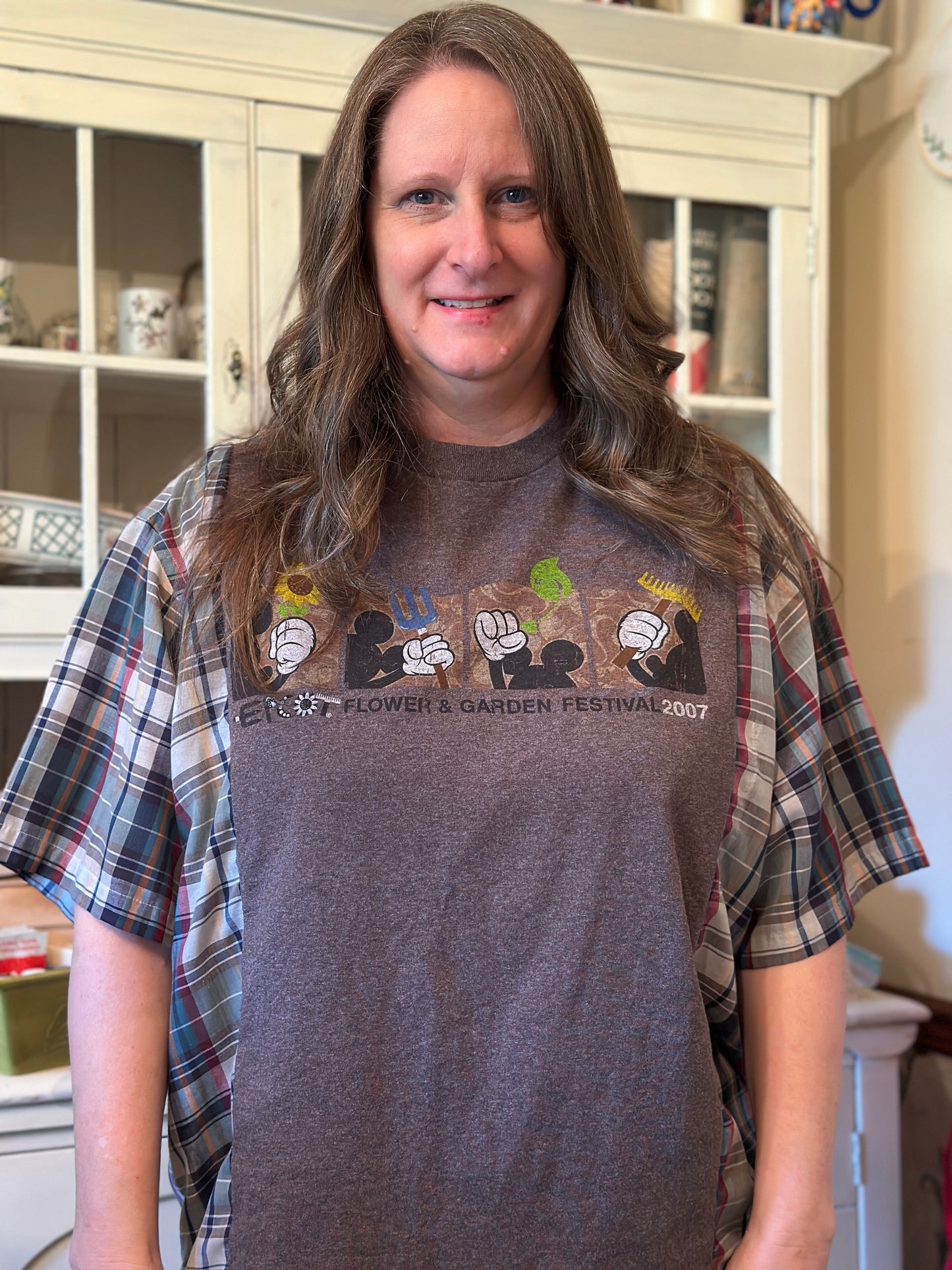 Upcycled Disney Epcot Flower & Garden Festival T-shirt